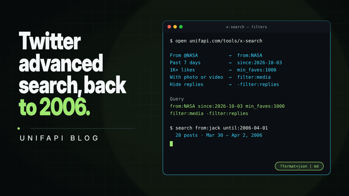 Twitter advanced search: every filter and operator, with examples